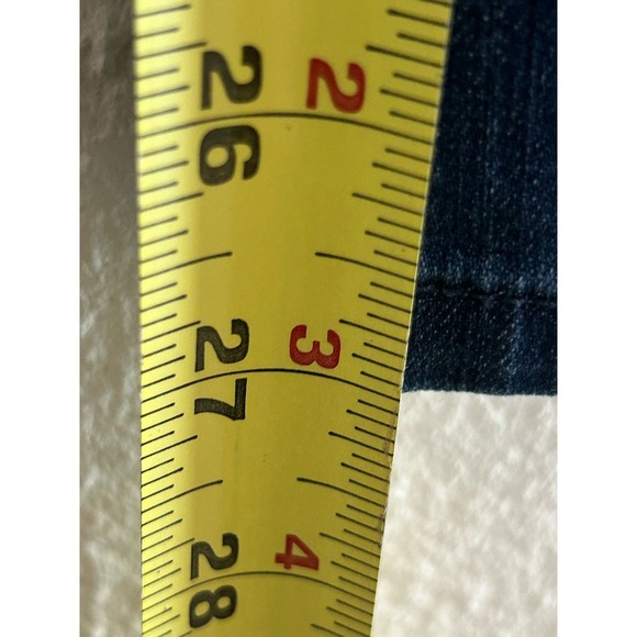 Democracy Jeans Womens 6 Blue Solution Denim Skinny Stretch - Picture 6 of 6